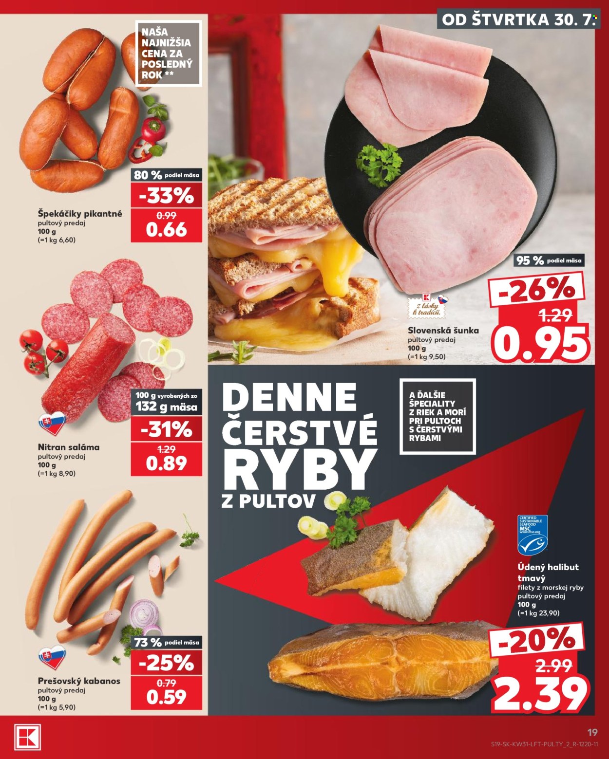 Leták Kaufland - 30.7.2026 - 5.8.2026. Strana 19