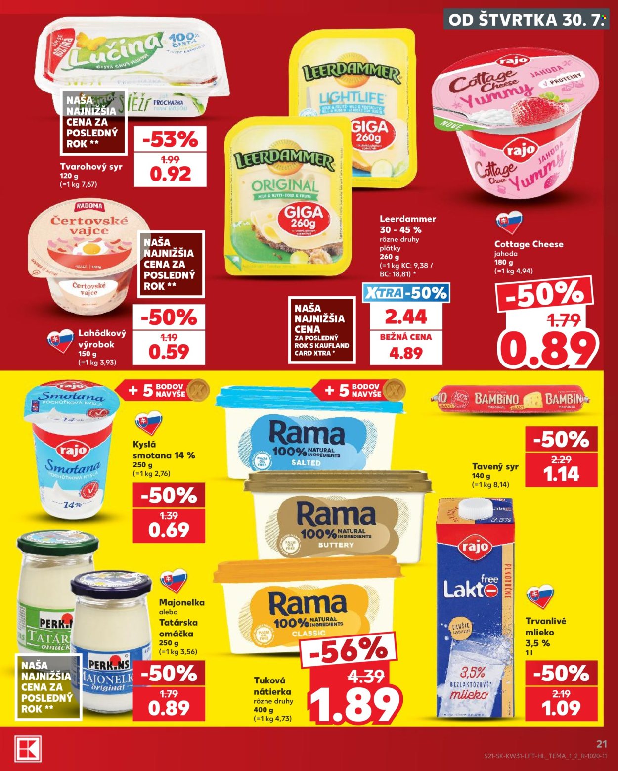 Leták Kaufland - 30.7.2026 - 5.8.2026. Strana 21