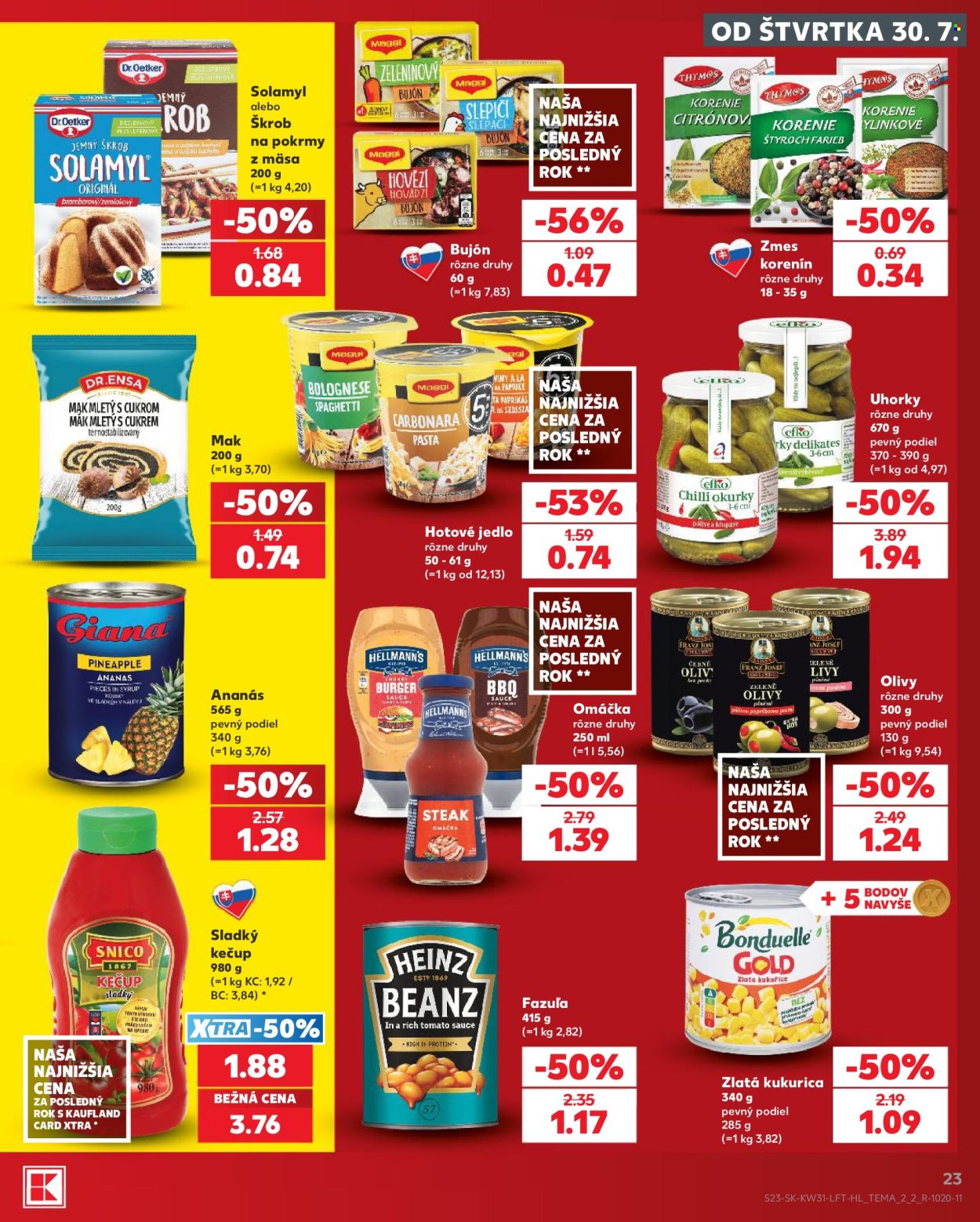 Leták Kaufland - 30.7.2026 - 5.8.2026. Strana 23