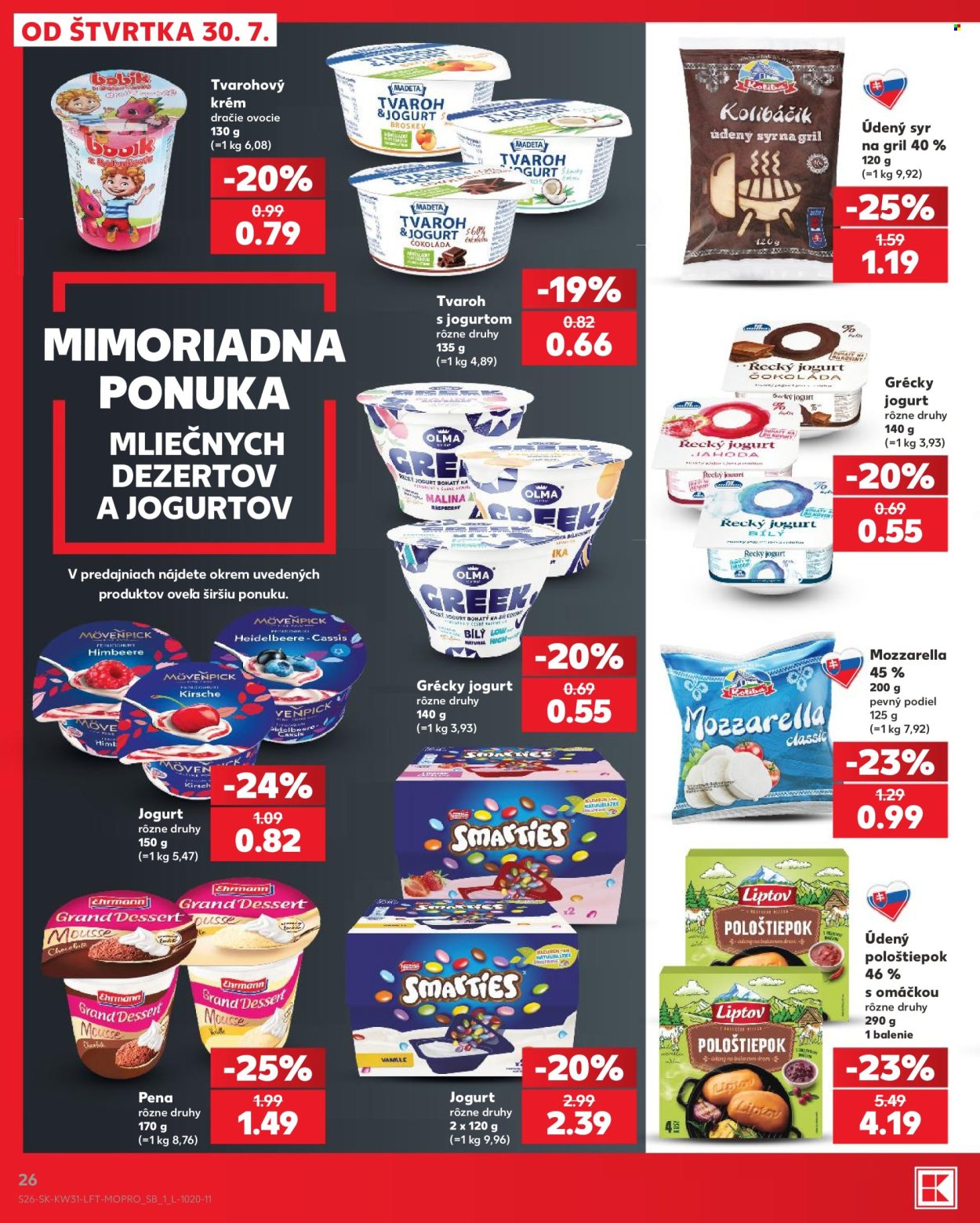 Leták Kaufland - 30.7.2026 - 5.8.2026. Strana 26