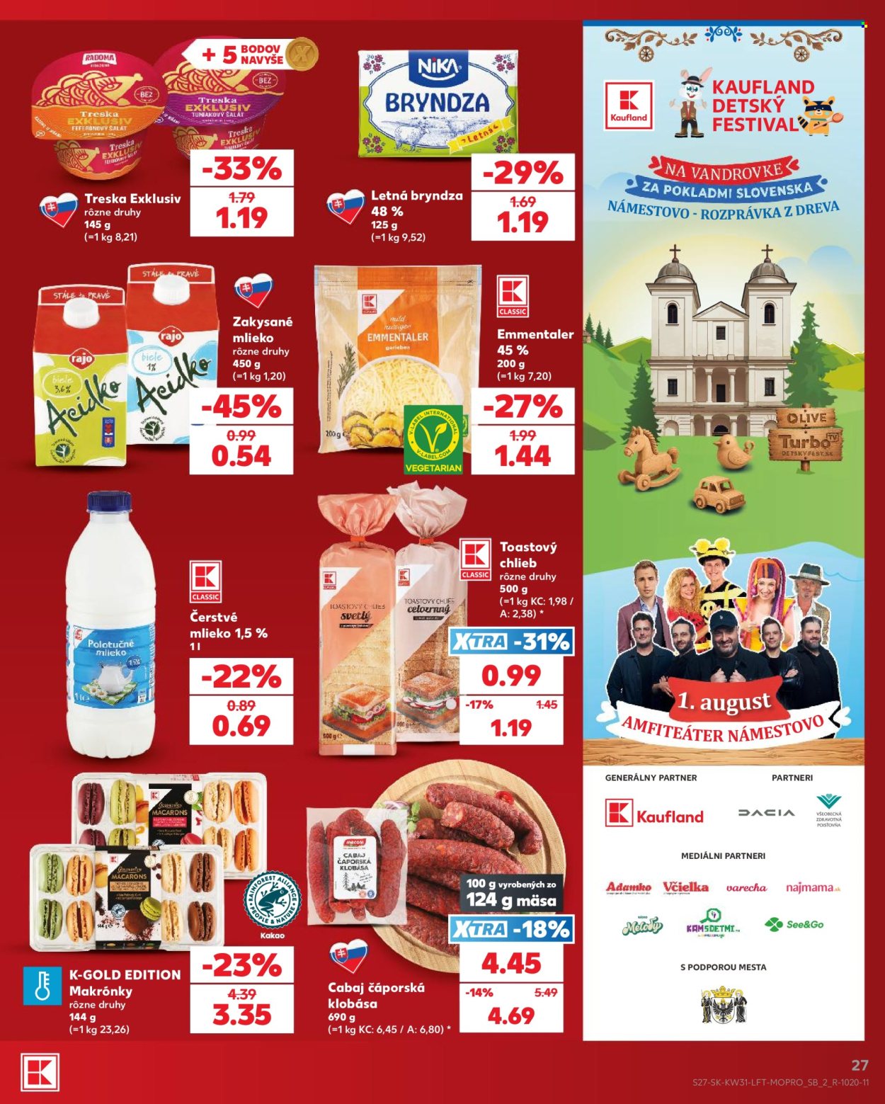 Leták Kaufland - 30.7.2026 - 5.8.2026. Strana 27
