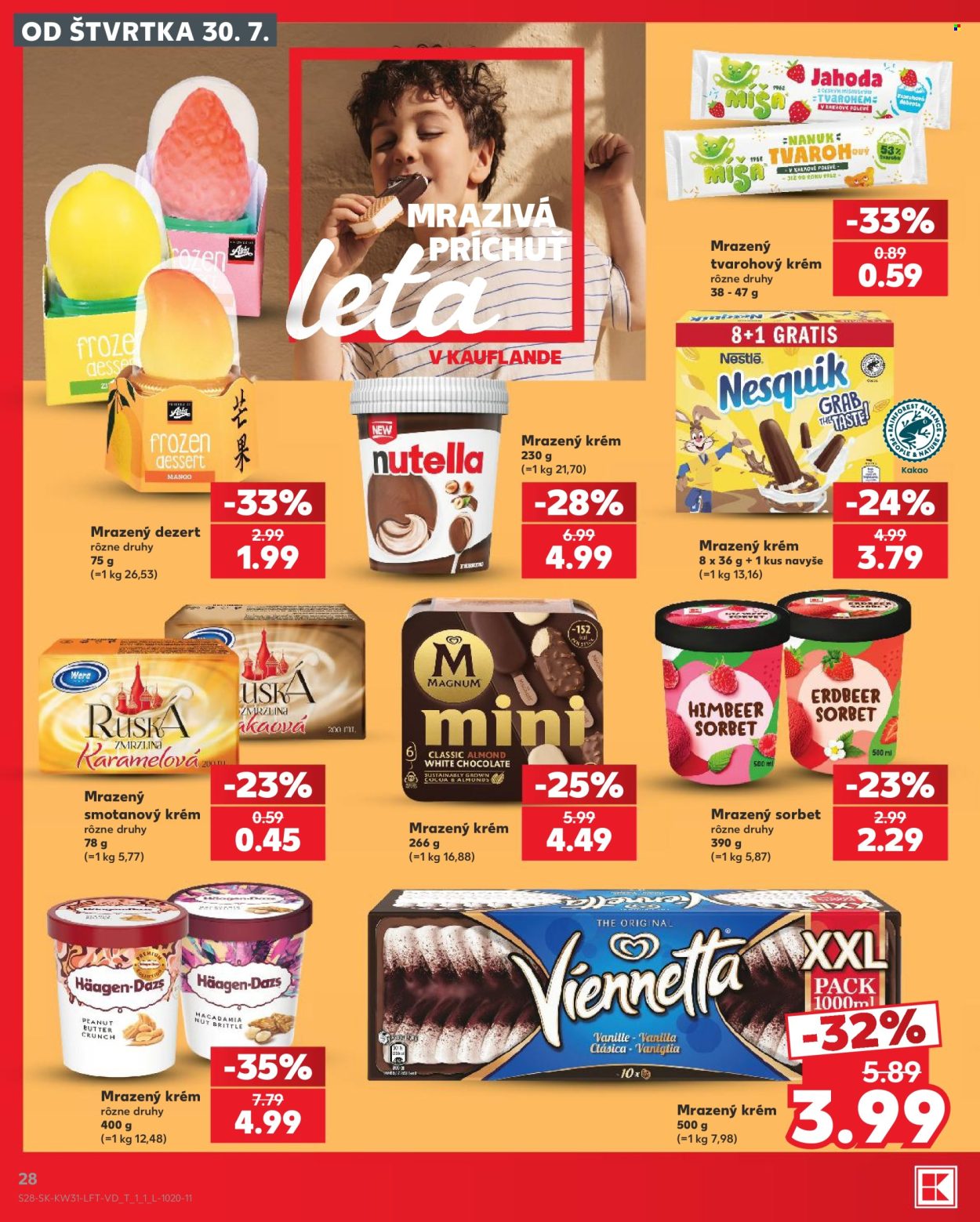 Leták Kaufland - 30.7.2026 - 5.8.2026. Strana 28