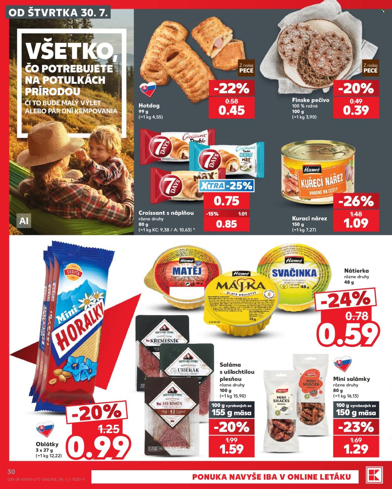 Leták Kaufland - 30.7.2026 - 5.8.2026. Strana 30