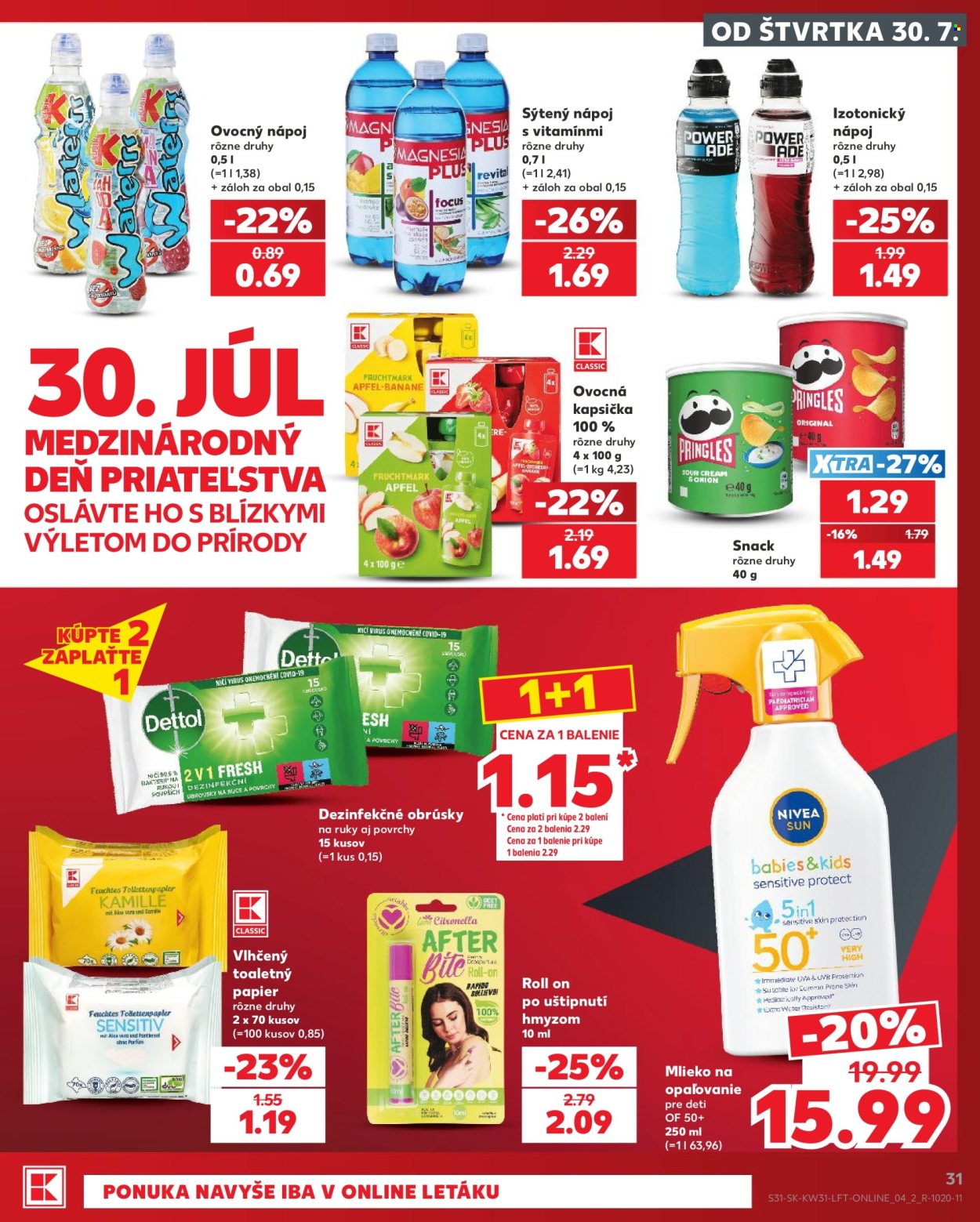 Leták Kaufland - 30.7.2026 - 5.8.2026. Strana 31