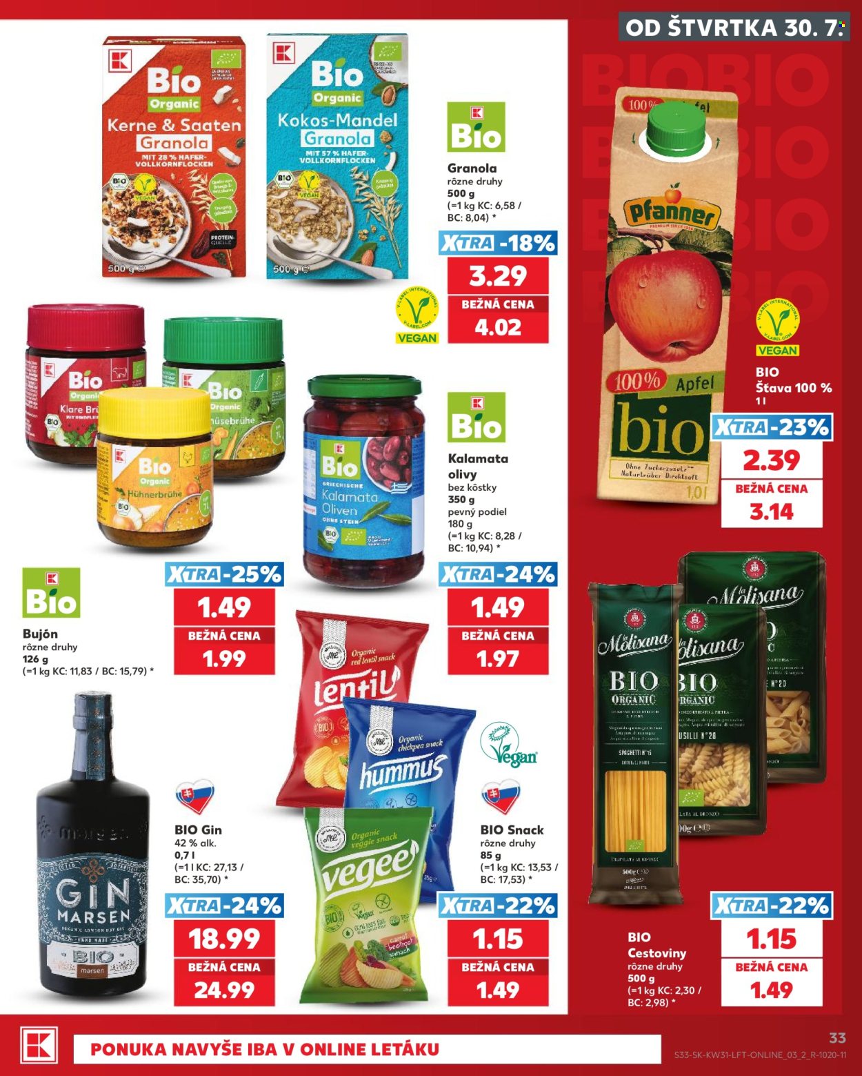 Leták Kaufland - 30.7.2026 - 5.8.2026. Strana 33