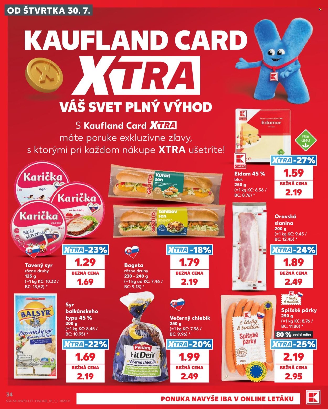 Leták Kaufland - 30.7.2026 - 5.8.2026. Strana 34