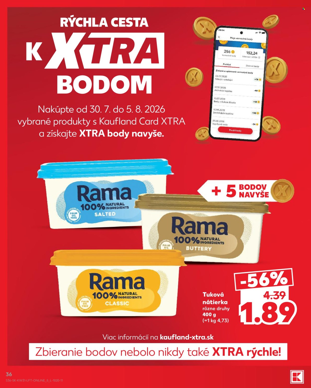Leták Kaufland - 30.7.2026 - 5.8.2026. Strana 36