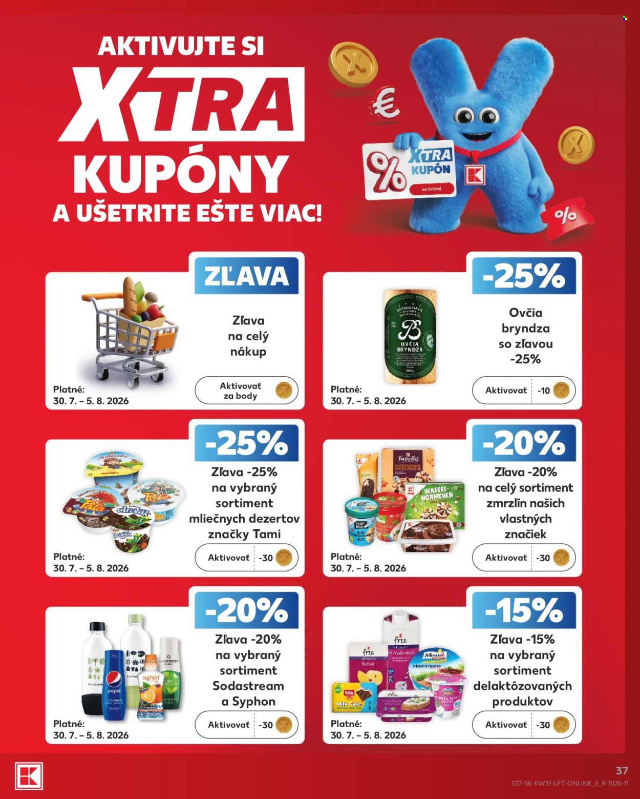 Leták Kaufland - 30.7.2026 - 5.8.2026. Strana 37