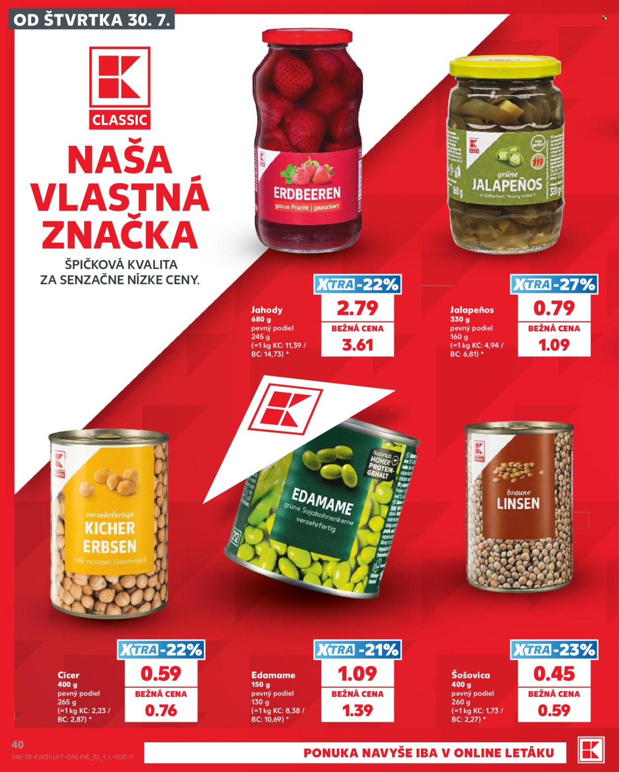 Leták Kaufland - 30.7.2026 - 5.8.2026. Strana 40