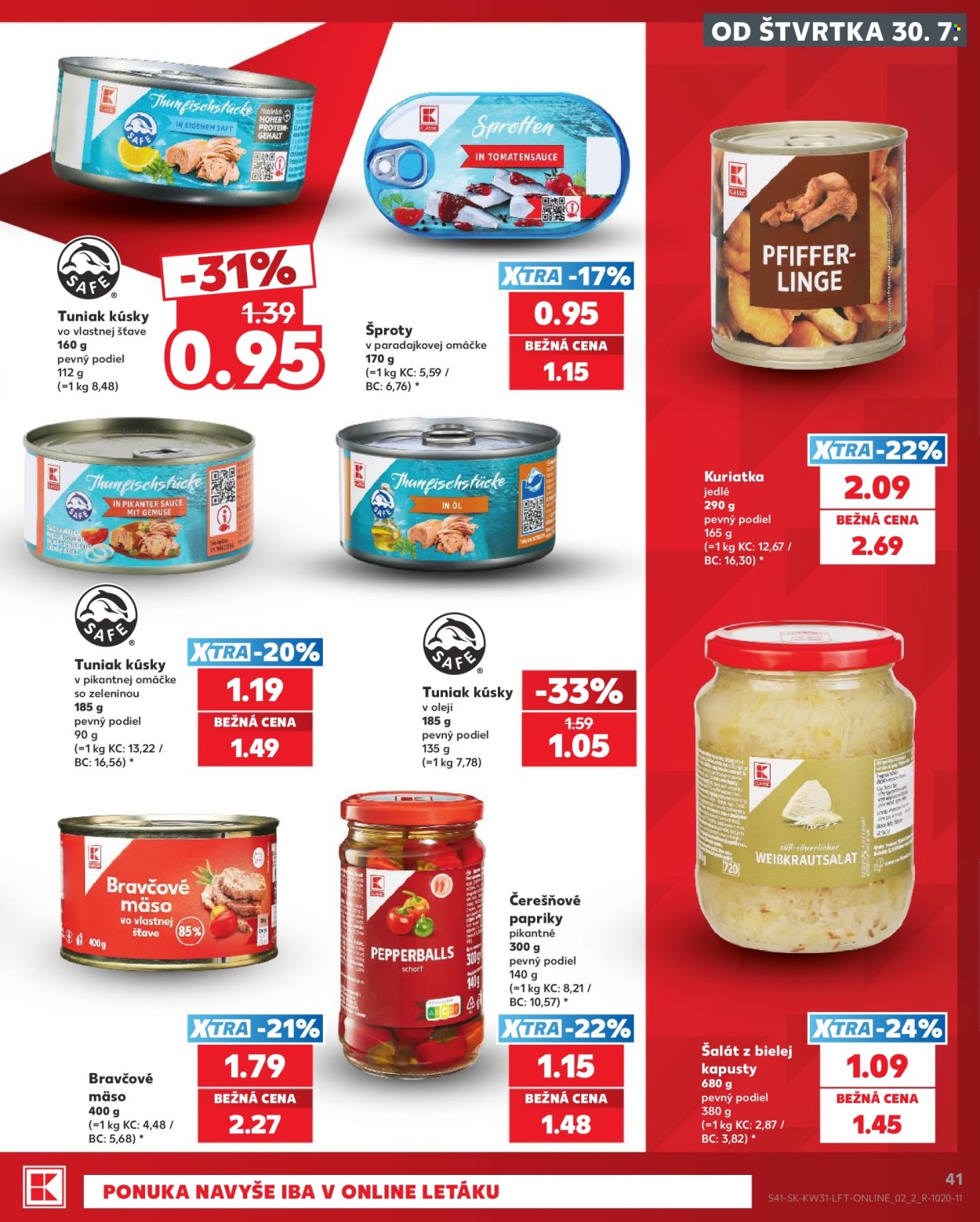 Leták Kaufland - 30.7.2026 - 5.8.2026. Strana 41