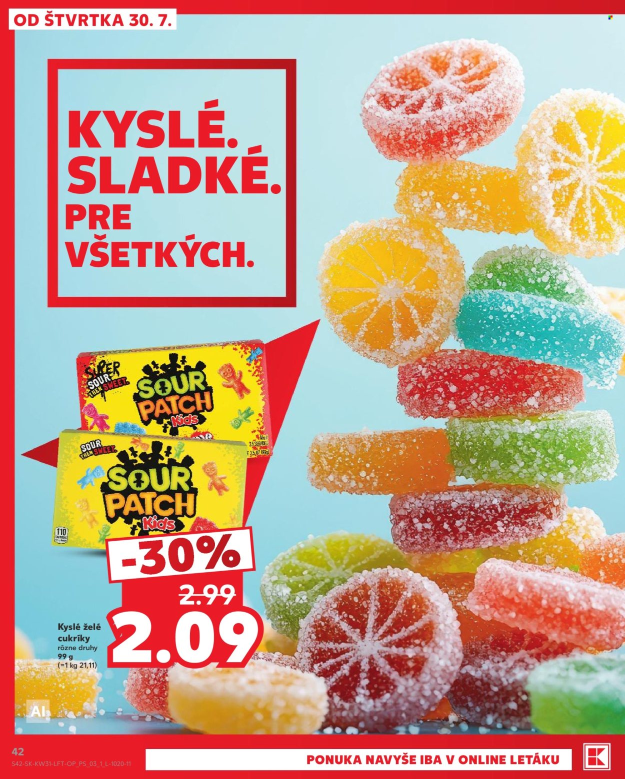 Leták Kaufland - 30.7.2026 - 5.8.2026. Strana 42