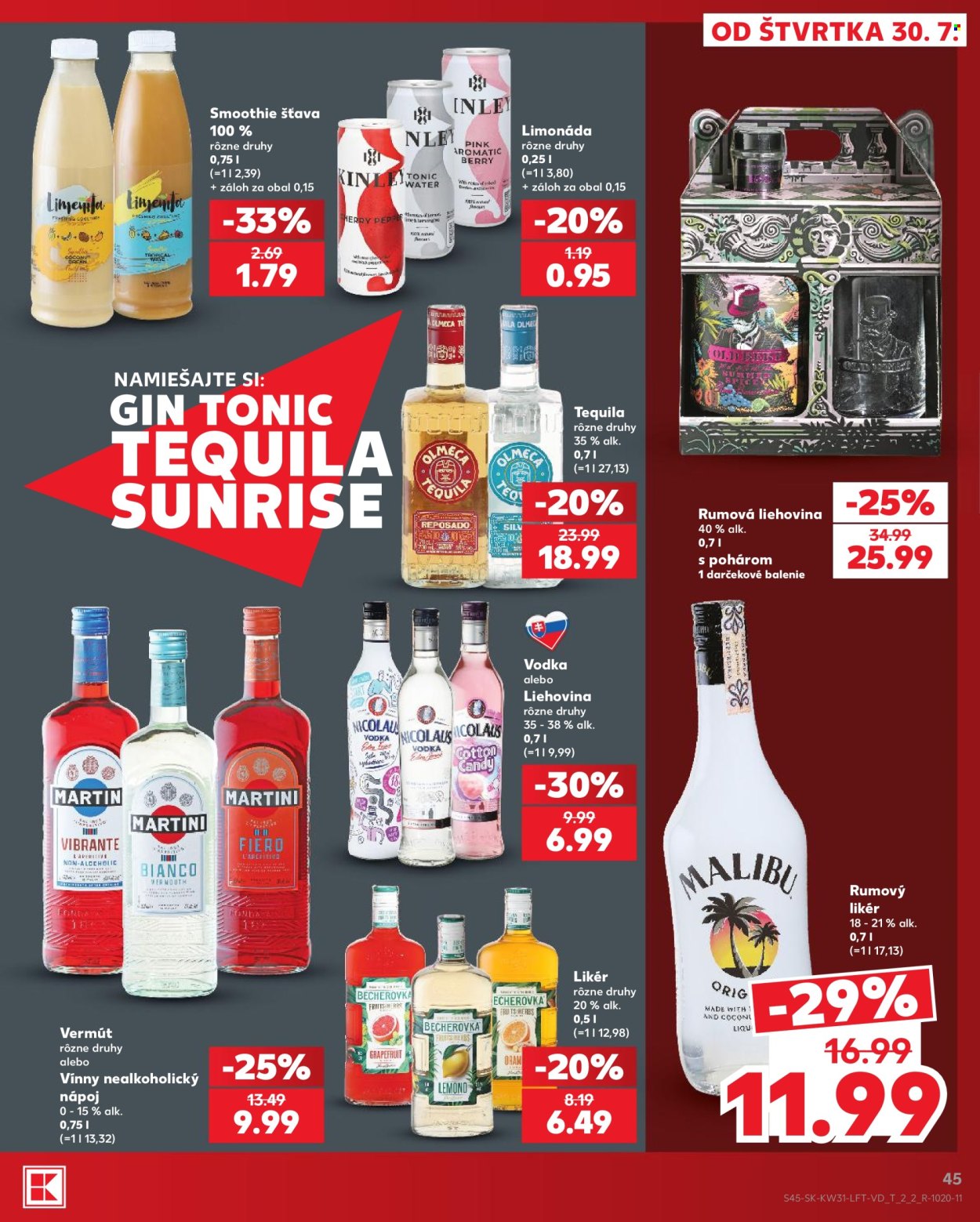 Leták Kaufland - 30.7.2026 - 5.8.2026. Strana 45