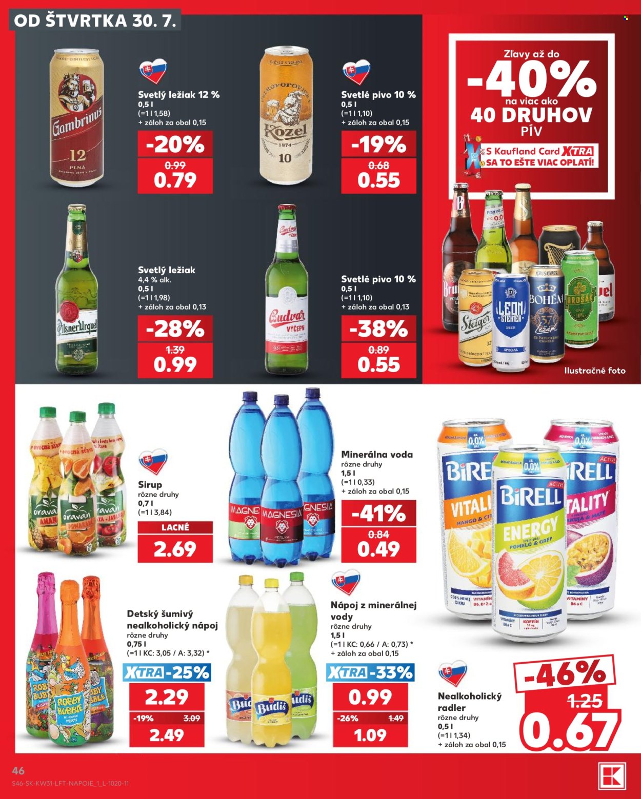 Leták Kaufland - 30.7.2026 - 5.8.2026. Strana 46