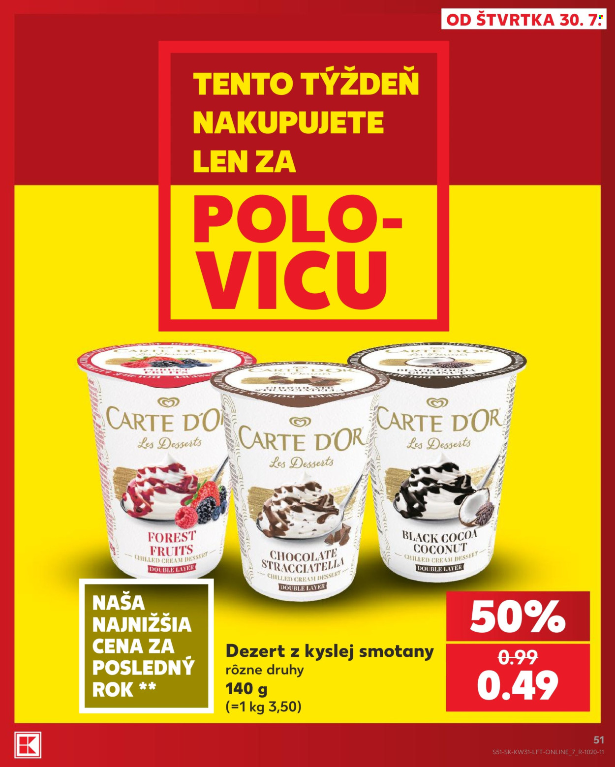 Leták Kaufland - 30.7.2026 - 5.8.2026. Strana 51