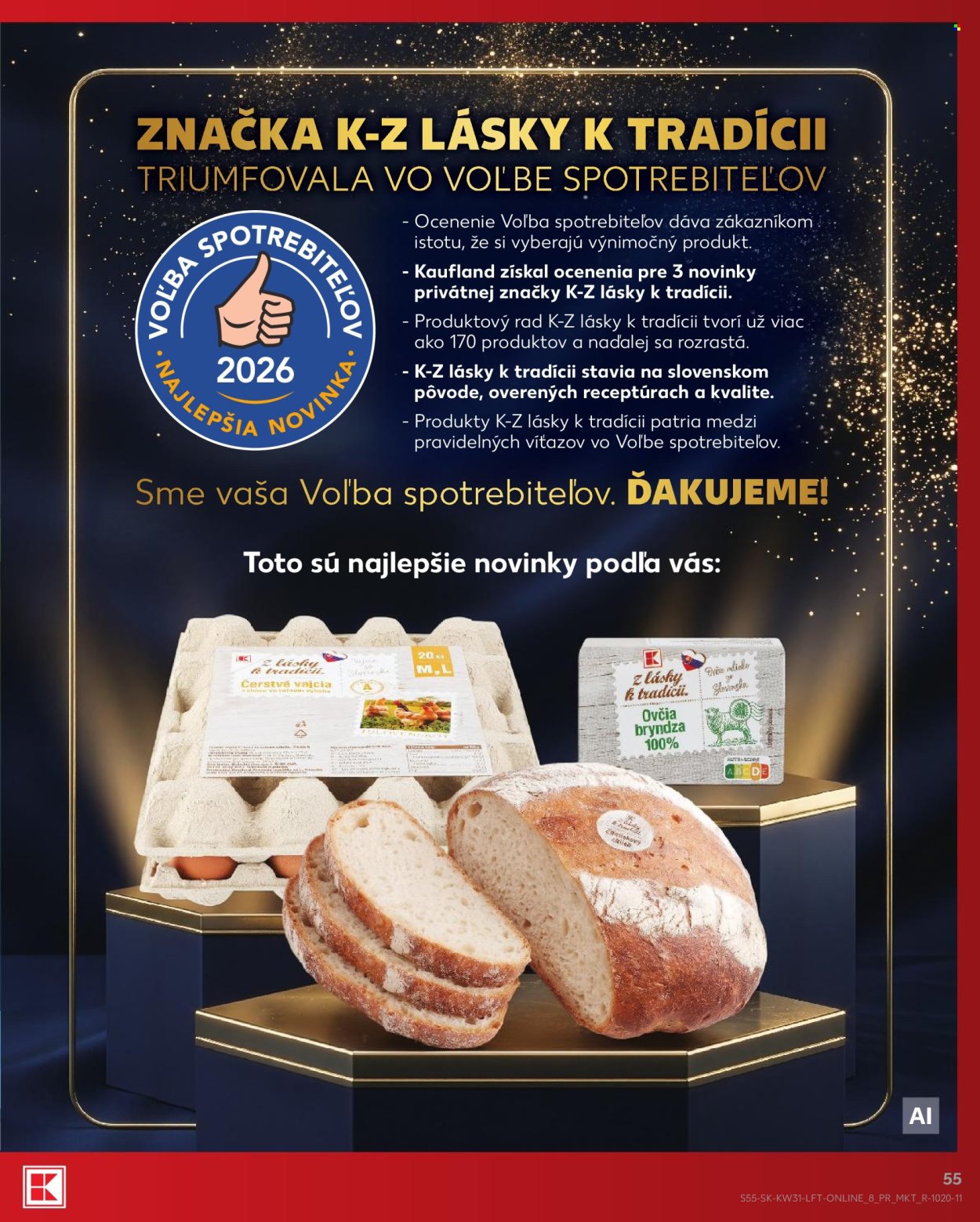 Leták Kaufland - 30.7.2026 - 5.8.2026. Strana 55