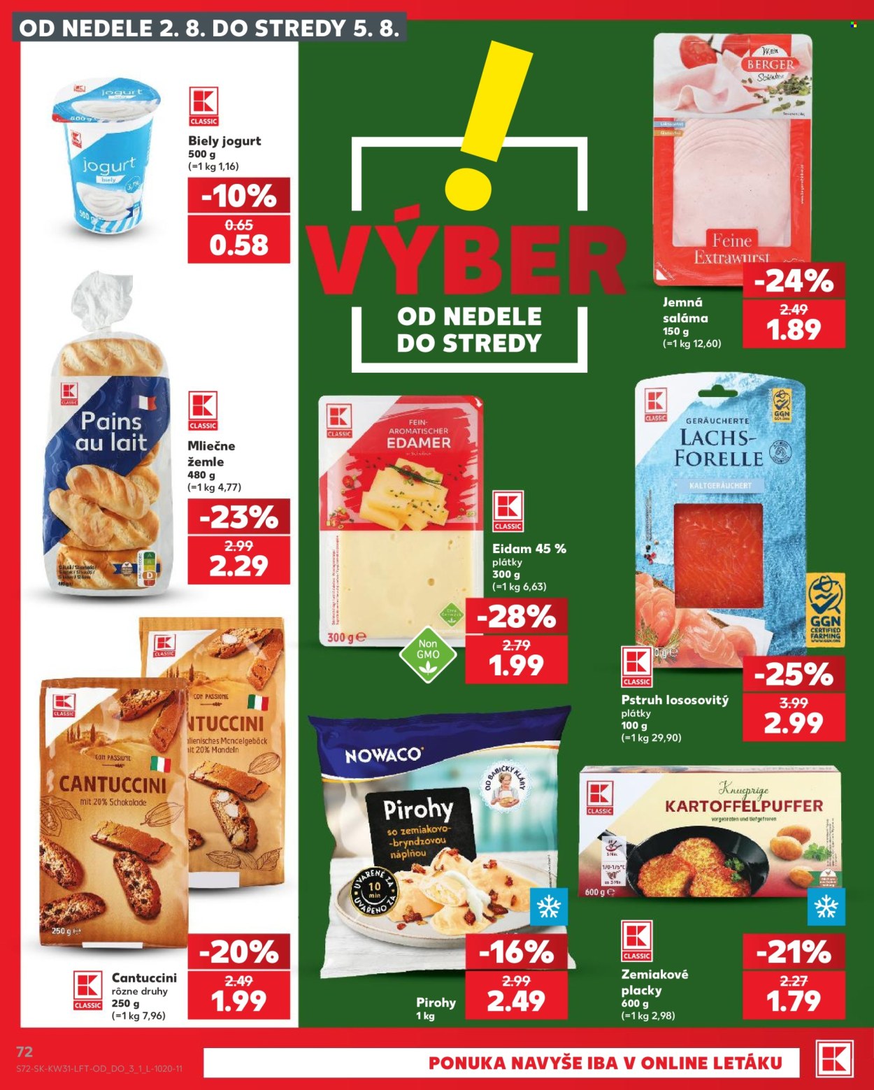 Leták Kaufland - 30.7.2026 - 5.8.2026. Strana 72