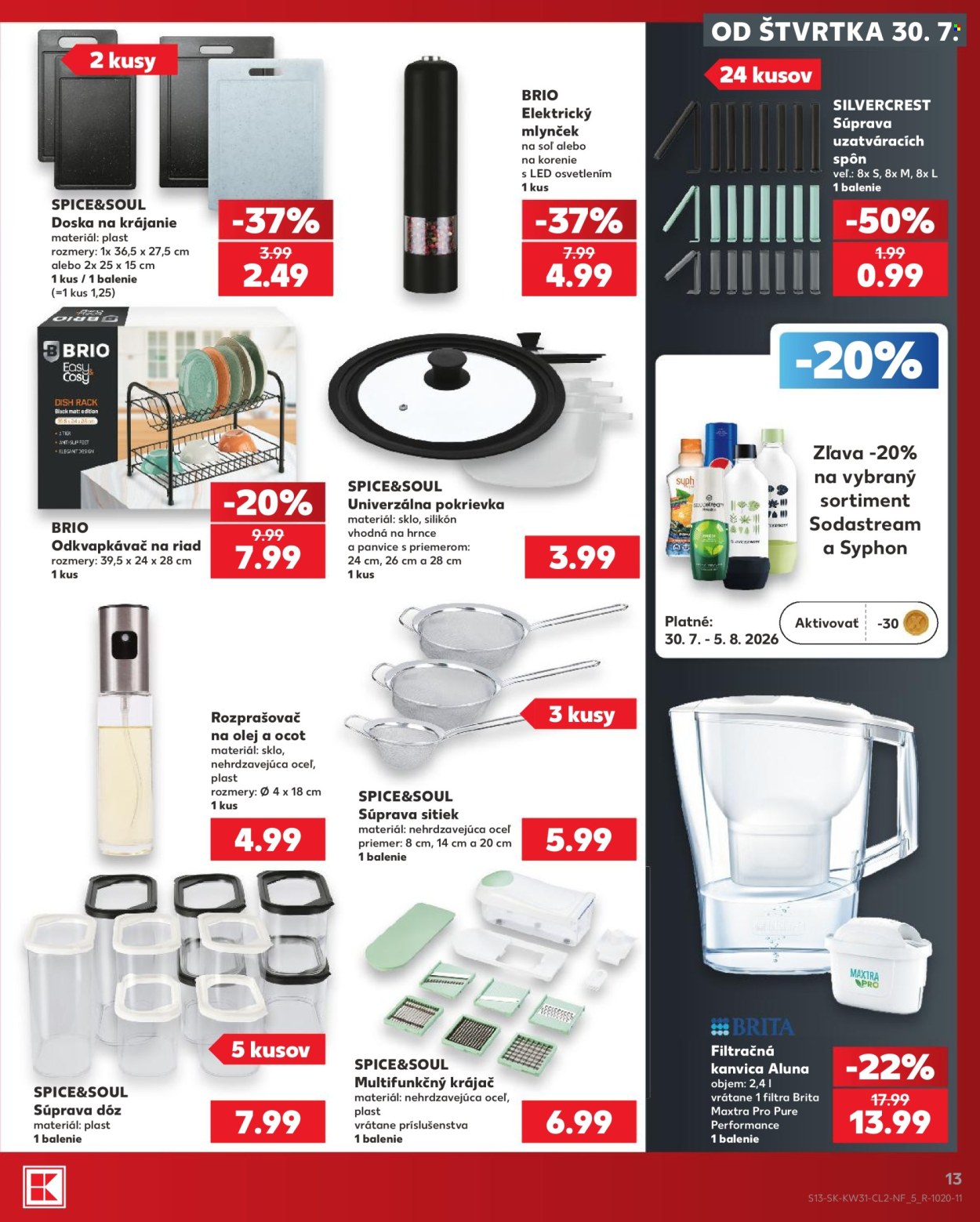 Leták Kaufland - 30.7.2026 - 5.8.2026. Strana 13