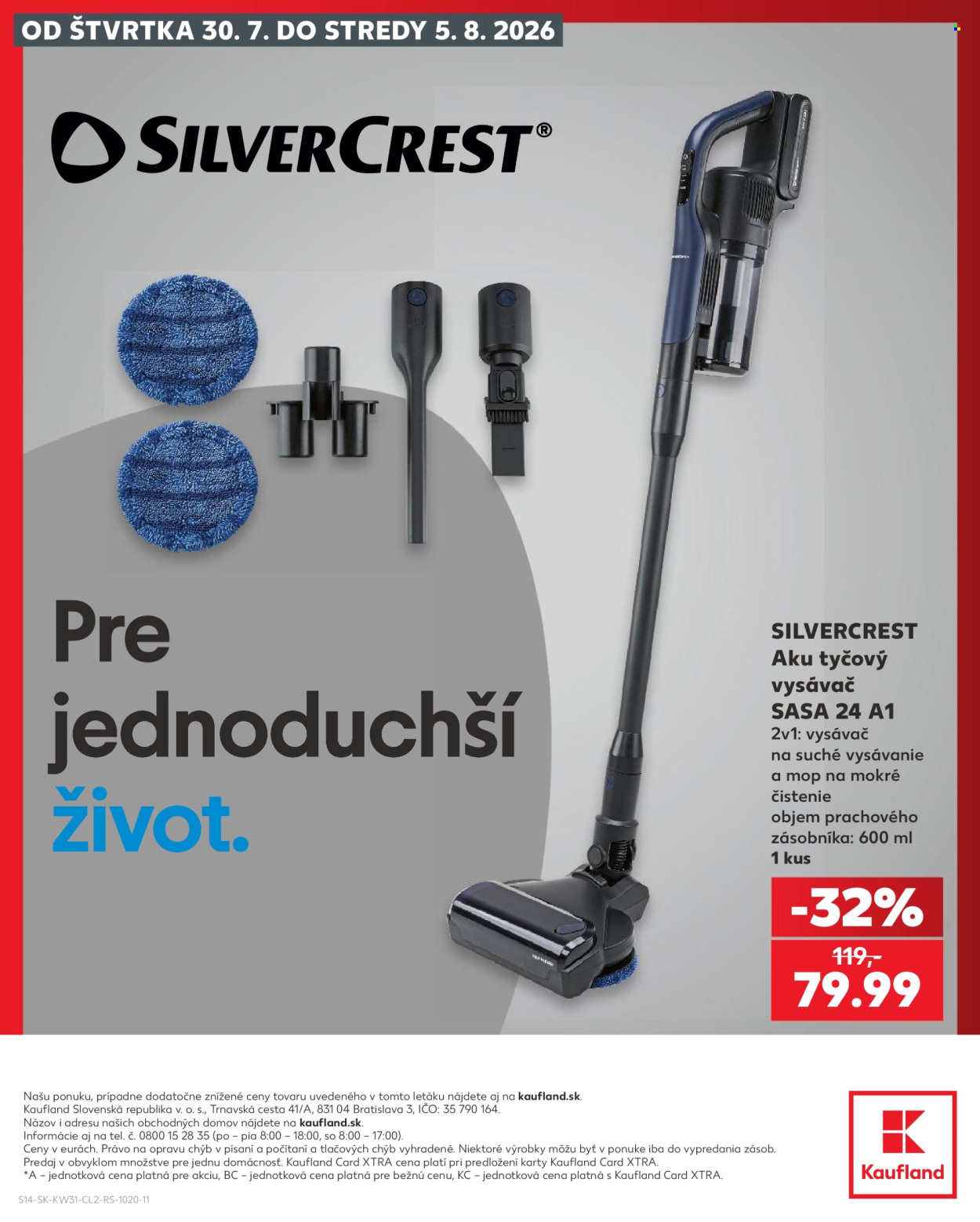 Leták Kaufland - 30.7.2026 - 5.8.2026. Strana 14