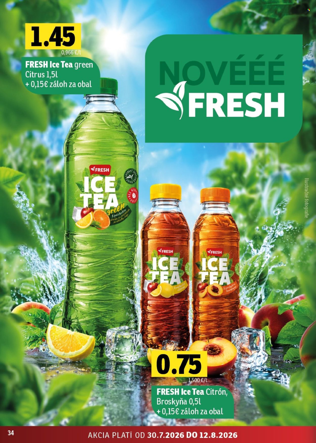 Leták FRESH - 30.7.2026 - 12.8.2026. Strana 34