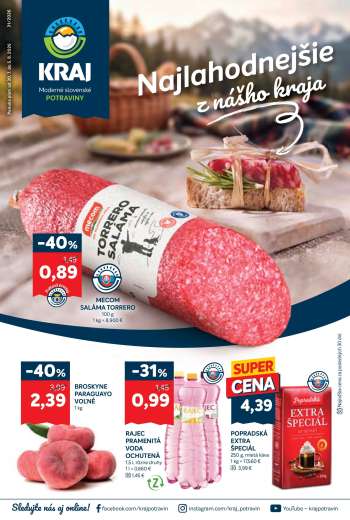 Leták Kraj - 30.7.2026 - 5.8.2026.