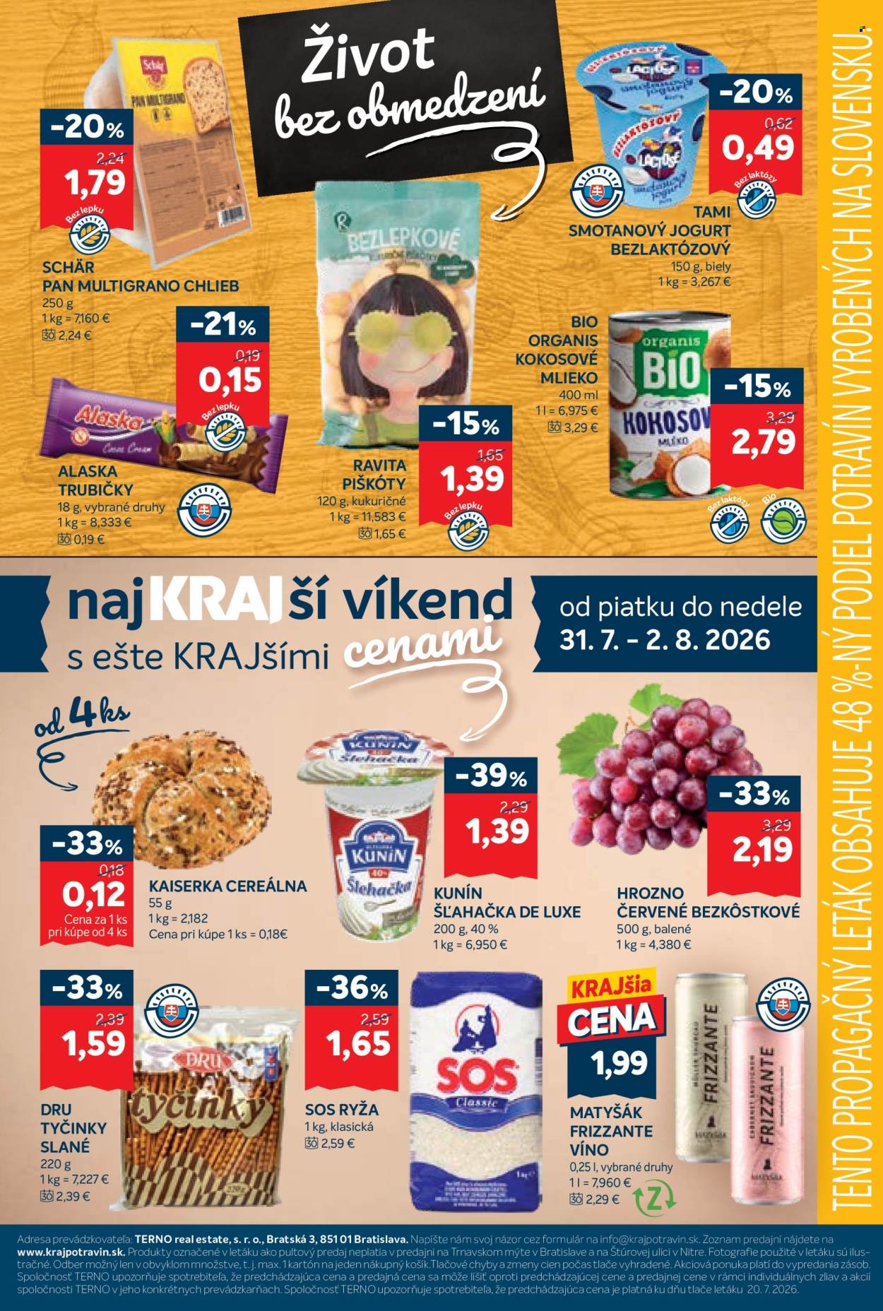Leták Kraj - 30.7.2026 - 5.8.2026. Strana 17