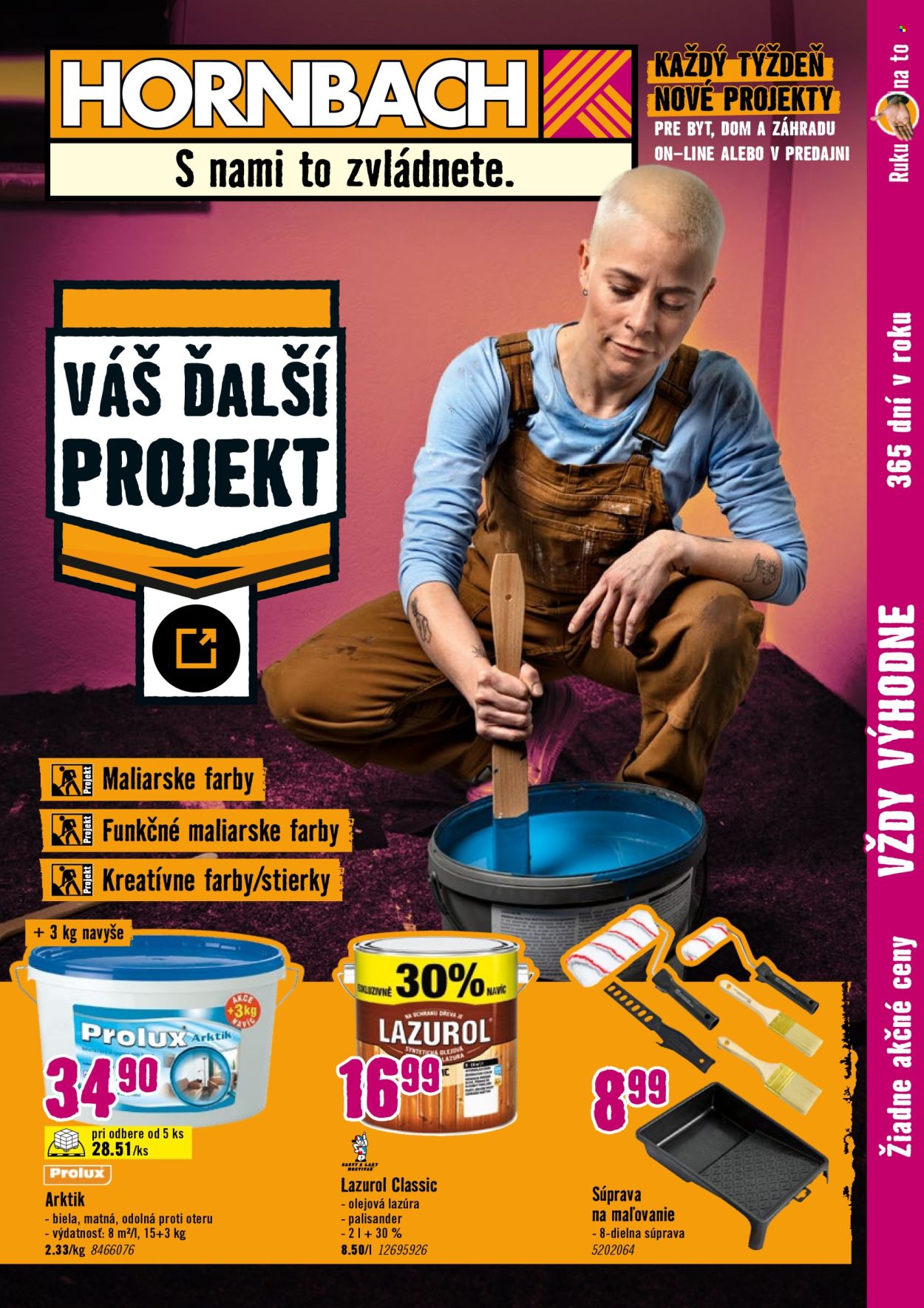 Leták Hornbach - 29.7.2026 - 12.8.2026. Strana 1