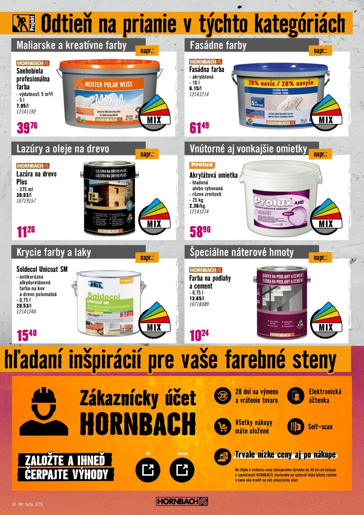 Leták Hornbach - 29.7.2026 - 12.8.2026. Strana 5