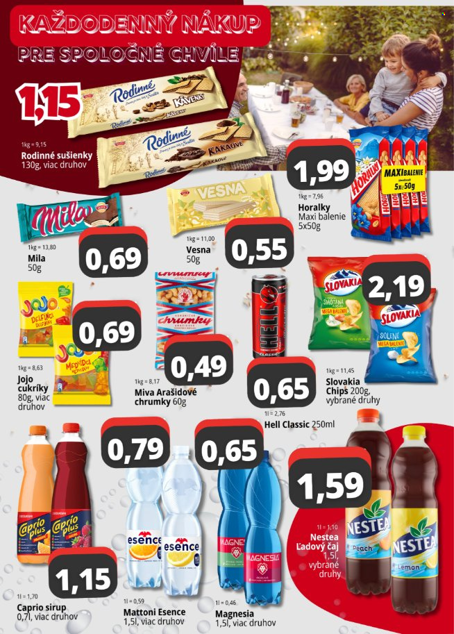 Leták CBA Komfos - 3.8.2026 - 31.8.2026. Strana 3