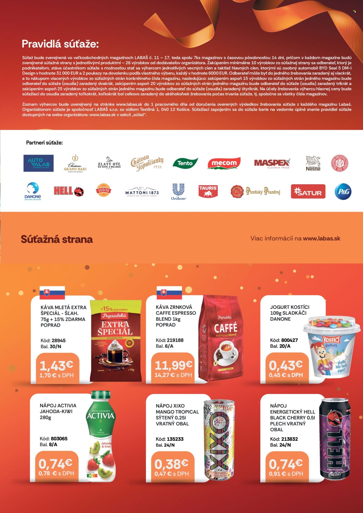 Leták Labaš - 31.7.2026 - 13.8.2026. Strana 3