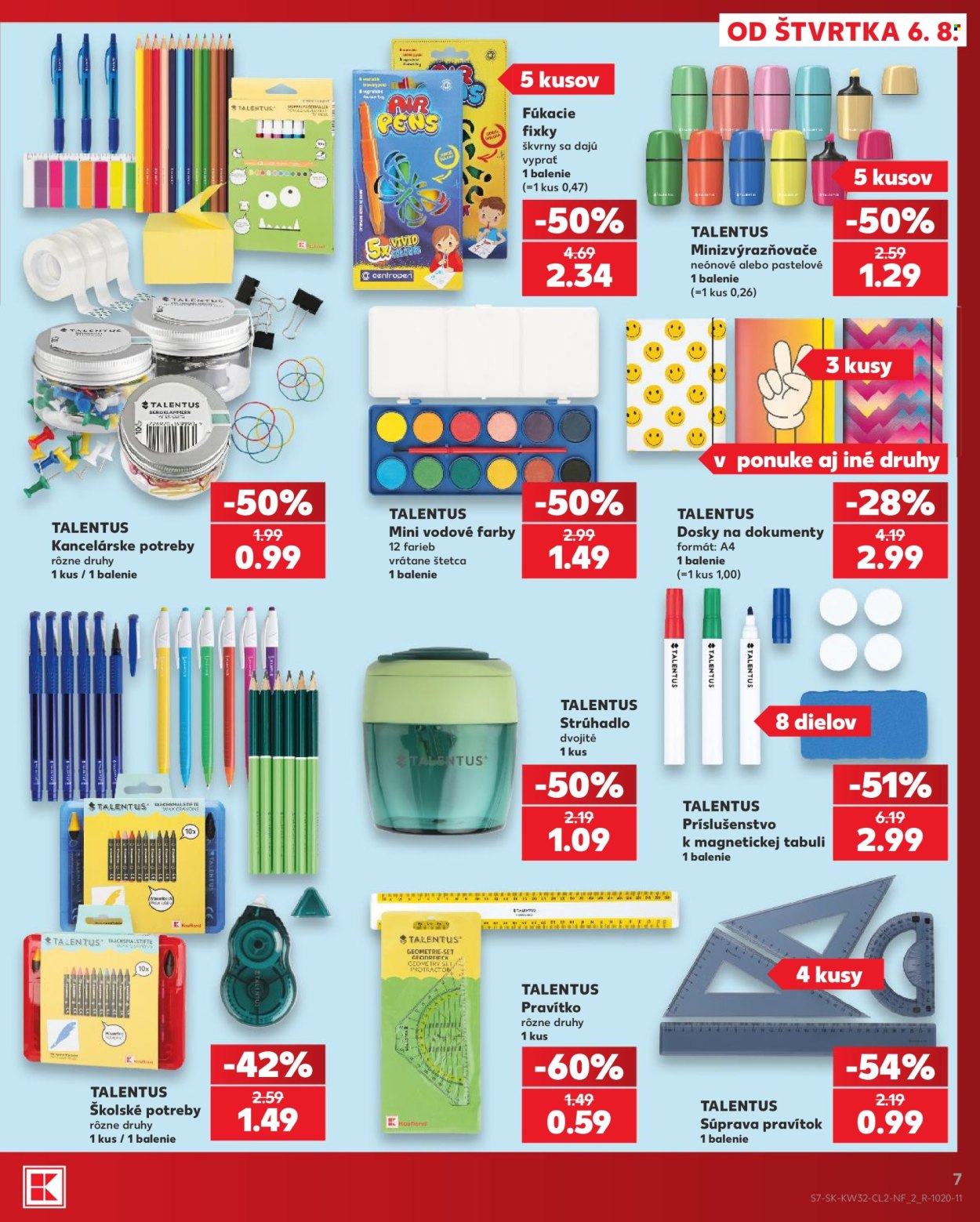 Leták Kaufland - 6.8.2026 - 12.8.2026. Strana 7