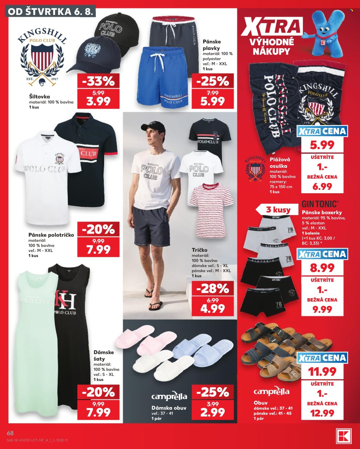 Leták Kaufland - 6.8.2026 - 12.8.2026. Strana 68