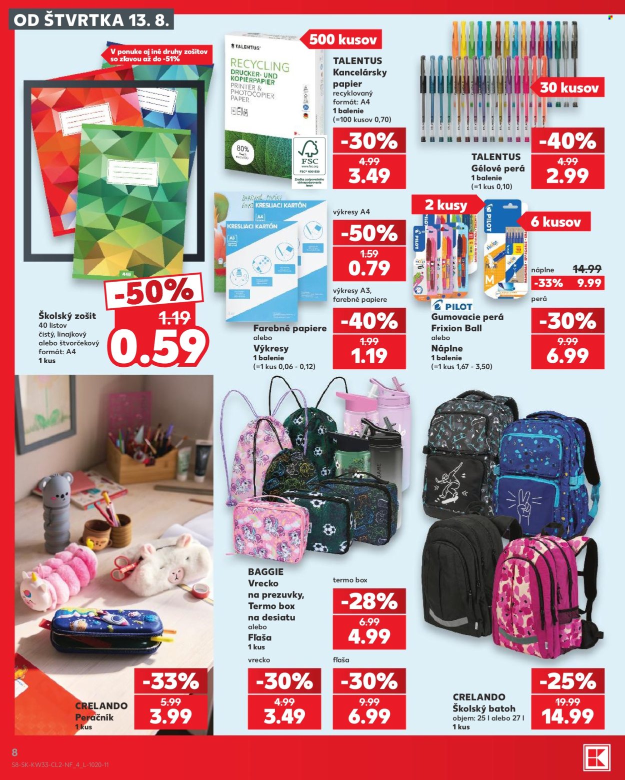Leták Kaufland - 13.8.2026 - 19.8.2026. Strana 8