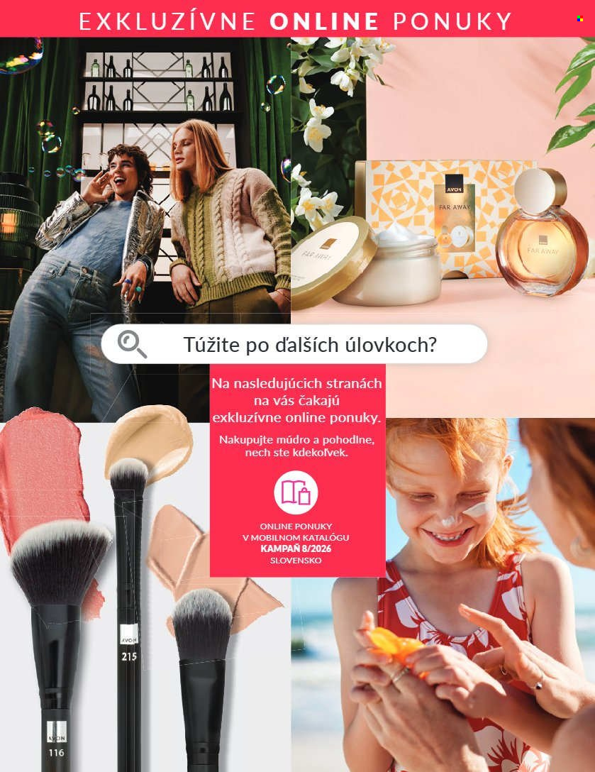 Leták Avon - 1.8.2026 - 31.8.2026. Strana 1