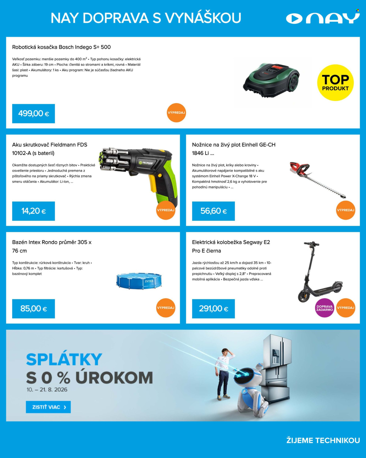 Leták NAY Elektrodom - 17.8.2026 - 23.8.2026. Strana 9
