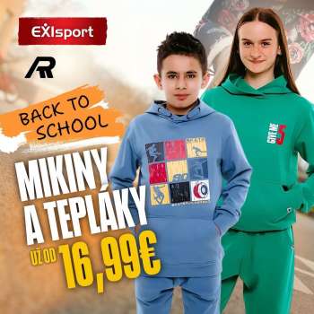 Leták Exisport.