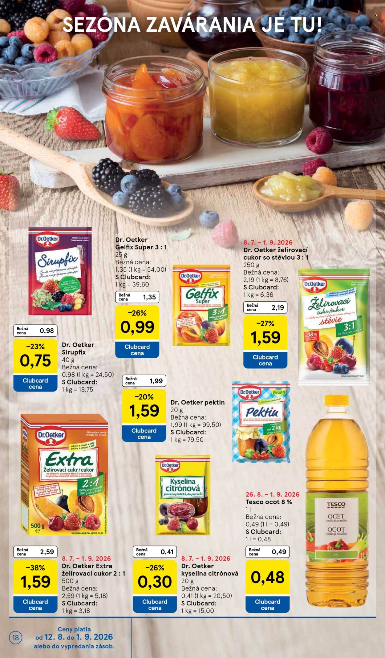 Leták TESCO - 26.8.2026 - 1.9.2026. Strana 18