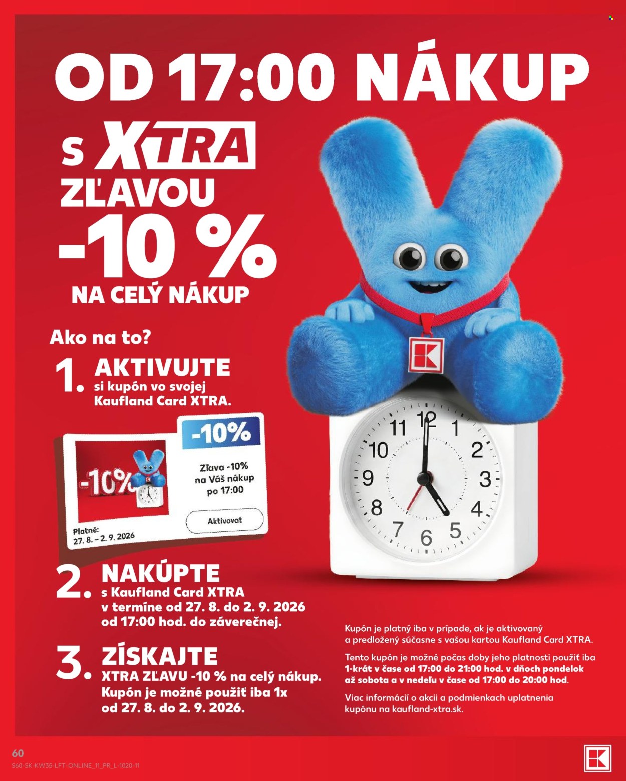 Leták Kaufland - 27.8.2026 - 2.9.2026. Strana 60