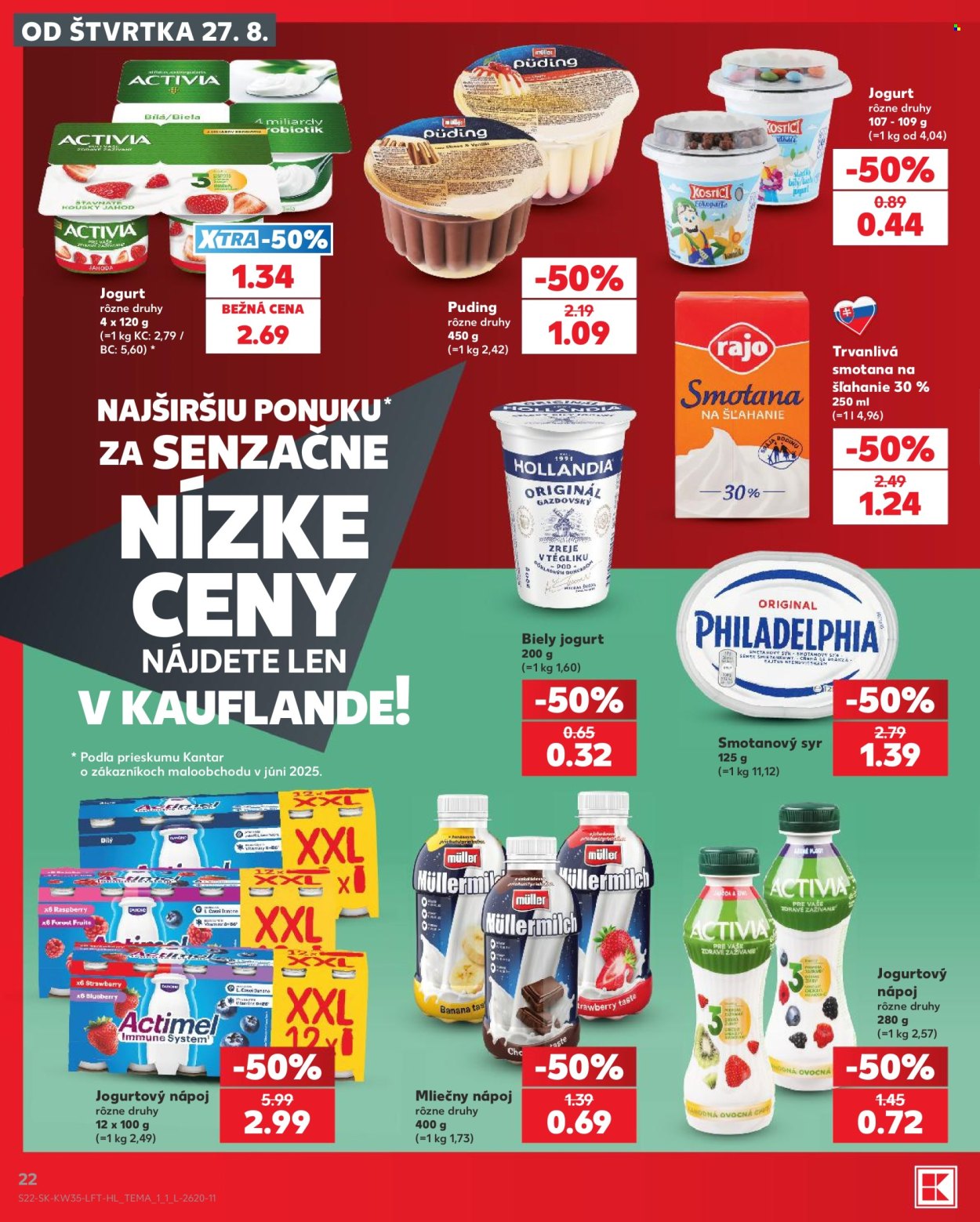 Leták Kaufland - 27.8.2026 - 2.9.2026. Strana 22