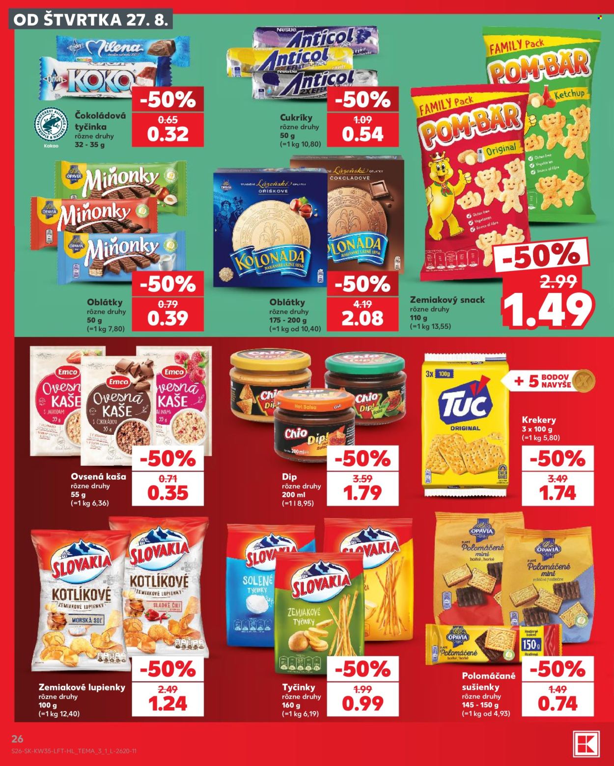 Leták Kaufland - 27.8.2026 - 2.9.2026. Strana 26