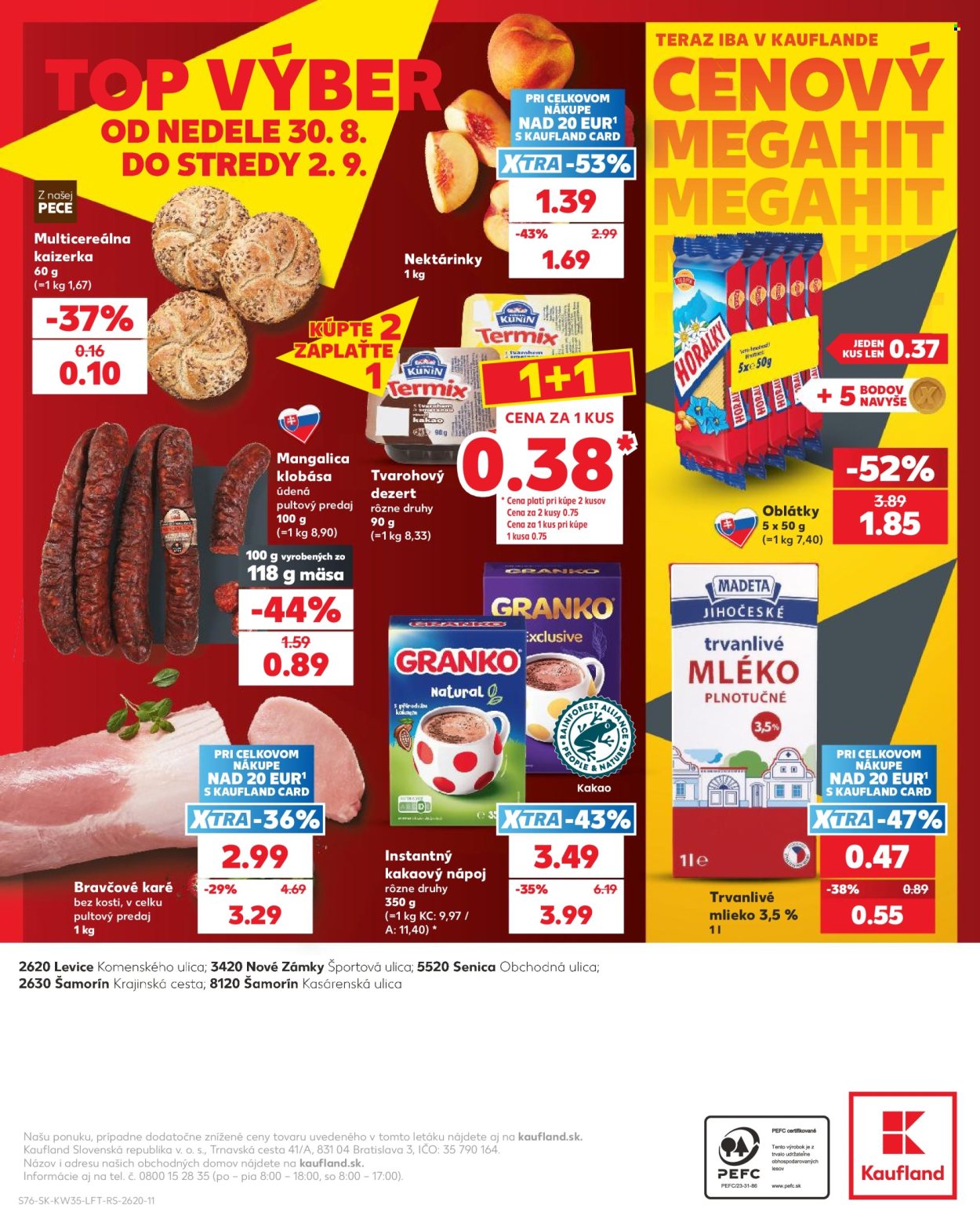 Leták Kaufland - 27.8.2026 - 2.9.2026. Strana 76