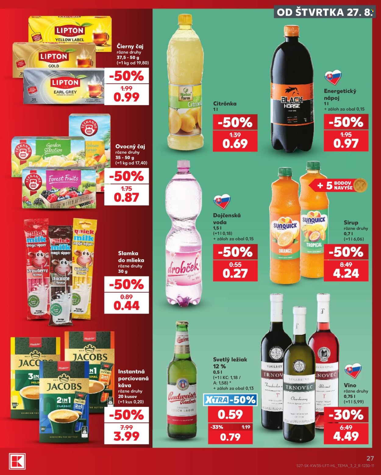 Leták Kaufland - 27.8.2026 - 2.9.2026. Strana 27