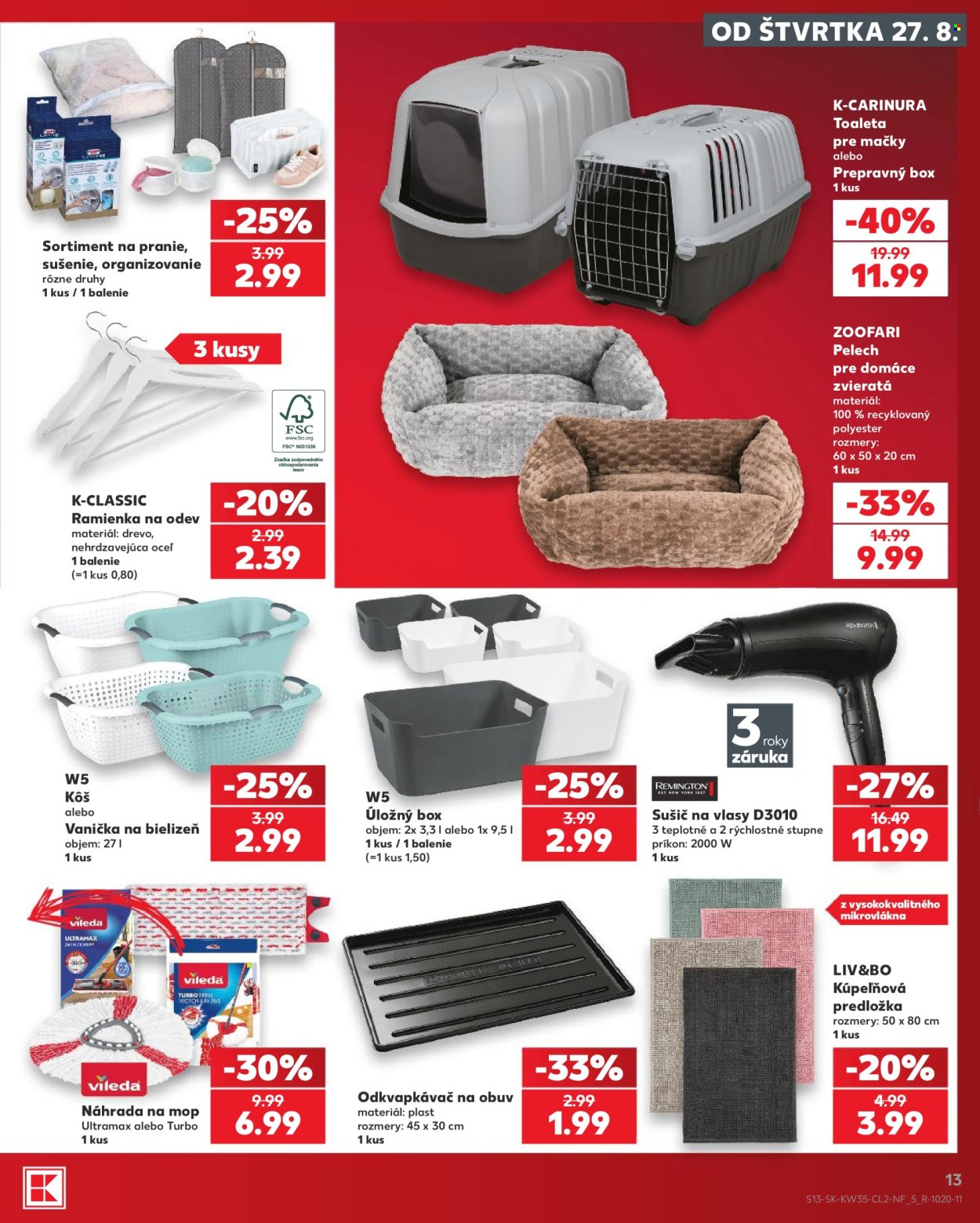 Leták Kaufland - 27.8.2026 - 2.9.2026. Strana 13