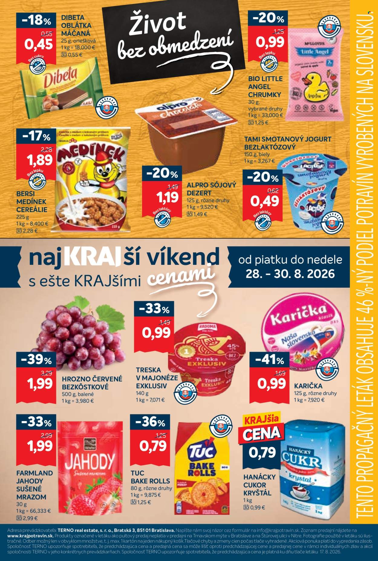 Leták Kraj - 27.8.2026 - 2.9.2026. Strana 17