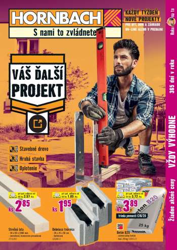 Leták Hornbach - 26.8.2026 - 9.9.2026.
