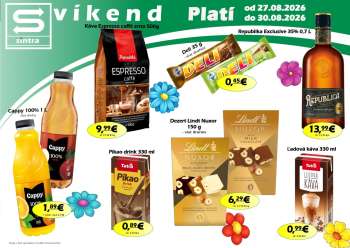 Leták Sintra - 27.8.2026 - 30.8.2026.