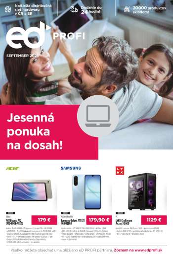 Leták eD PROFI - 1.9.2026 - 30.9.2026.