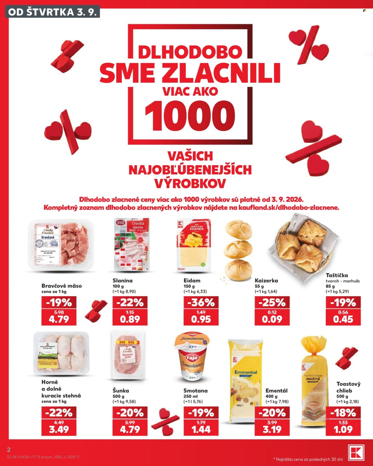 Leták Kaufland - 3.9.2026 - 3.9.2026. Strana 2