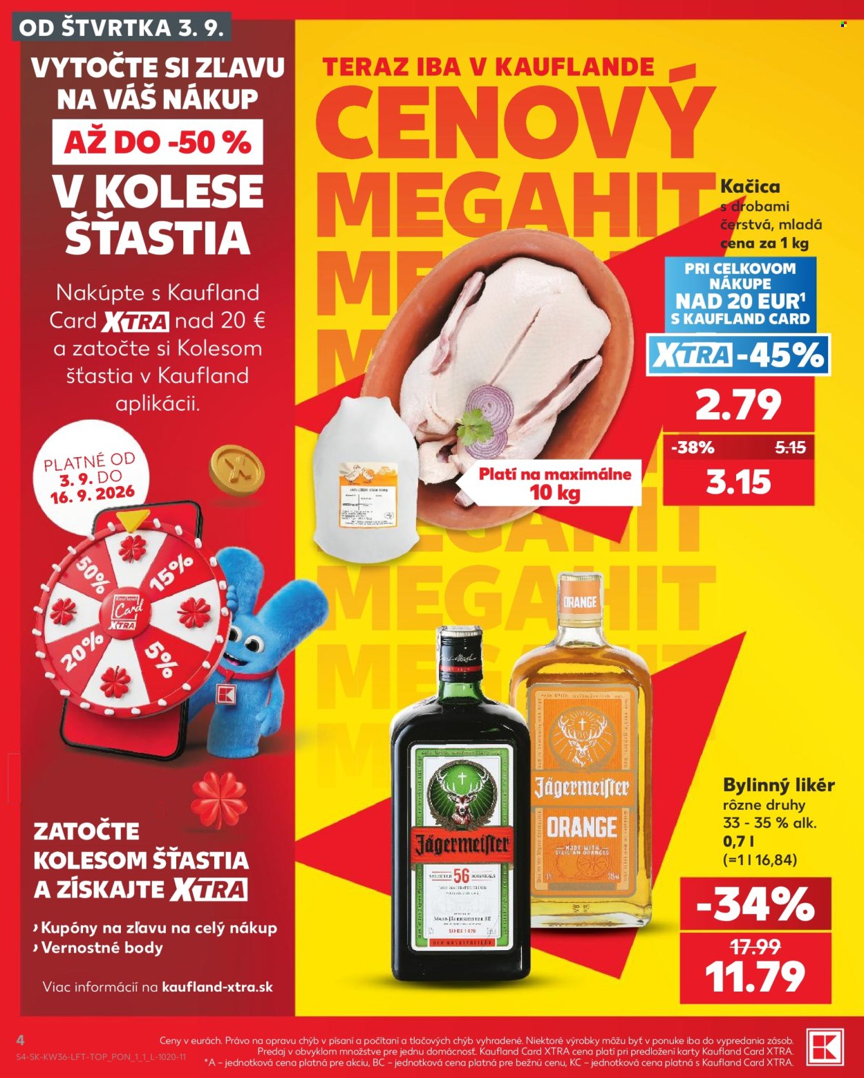 Leták Kaufland - 3.9.2026 - 3.9.2026. Strana 4