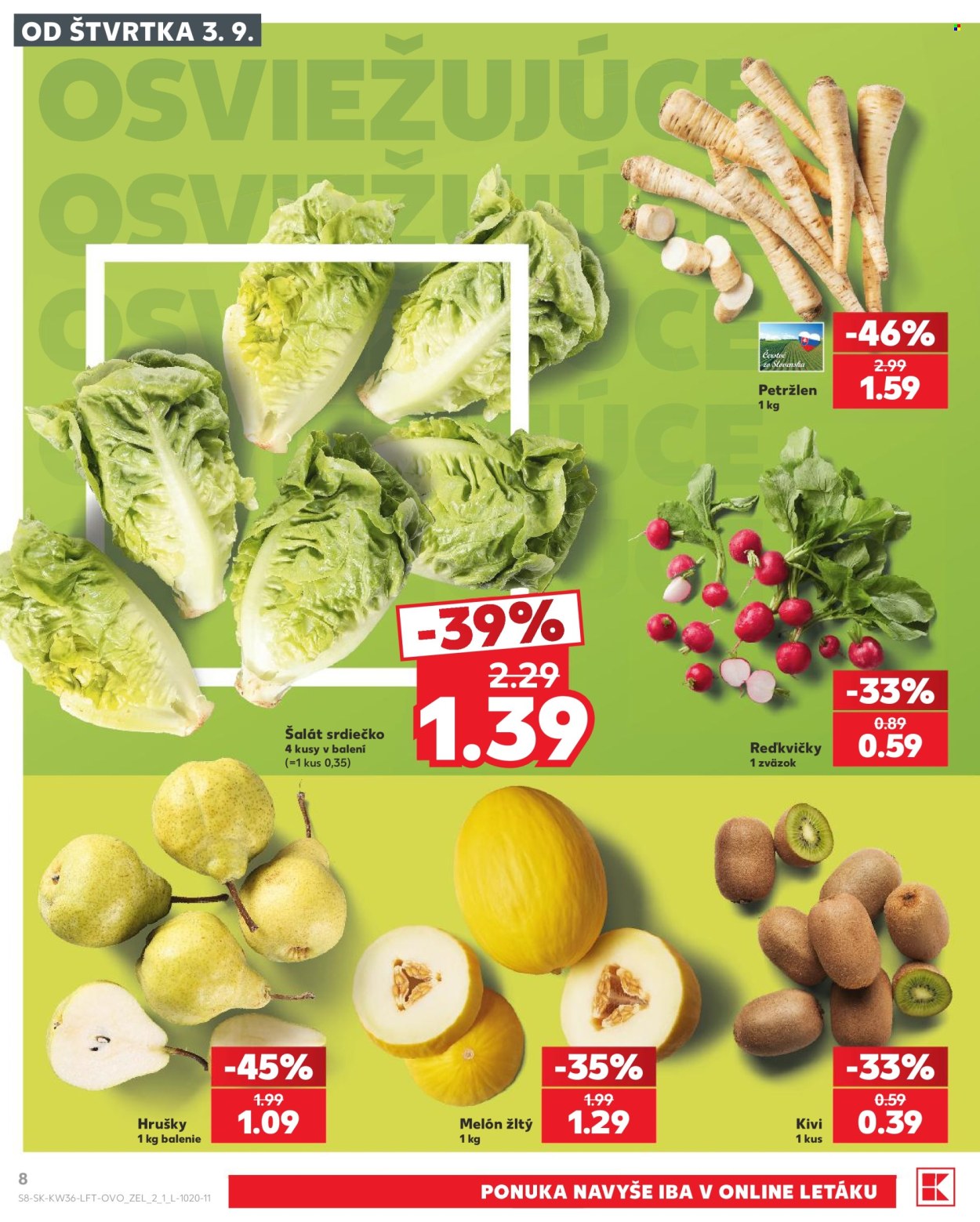 Leták Kaufland - 3.9.2026 - 3.9.2026. Strana 8
