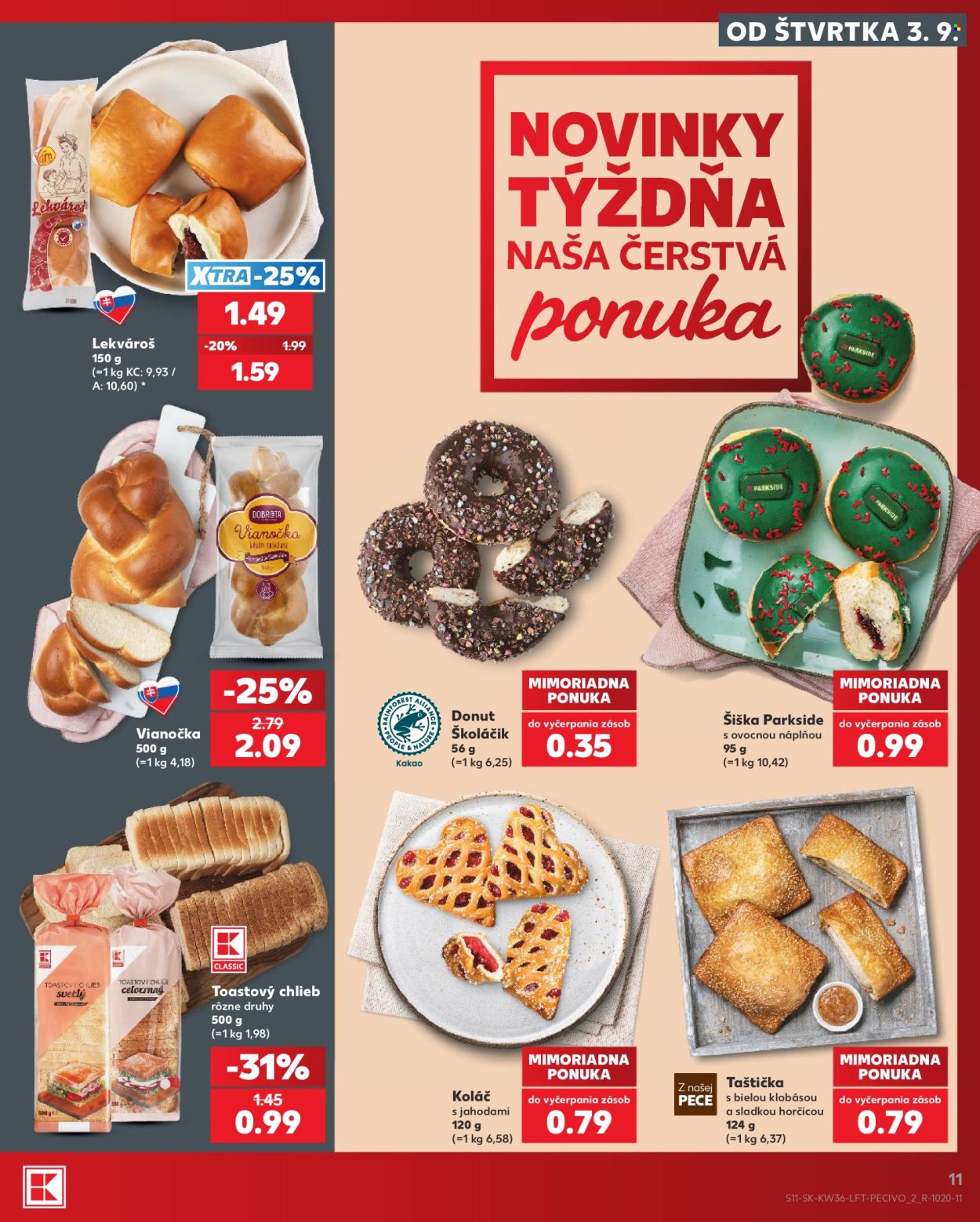 Leták Kaufland - 3.9.2026 - 3.9.2026. Strana 11